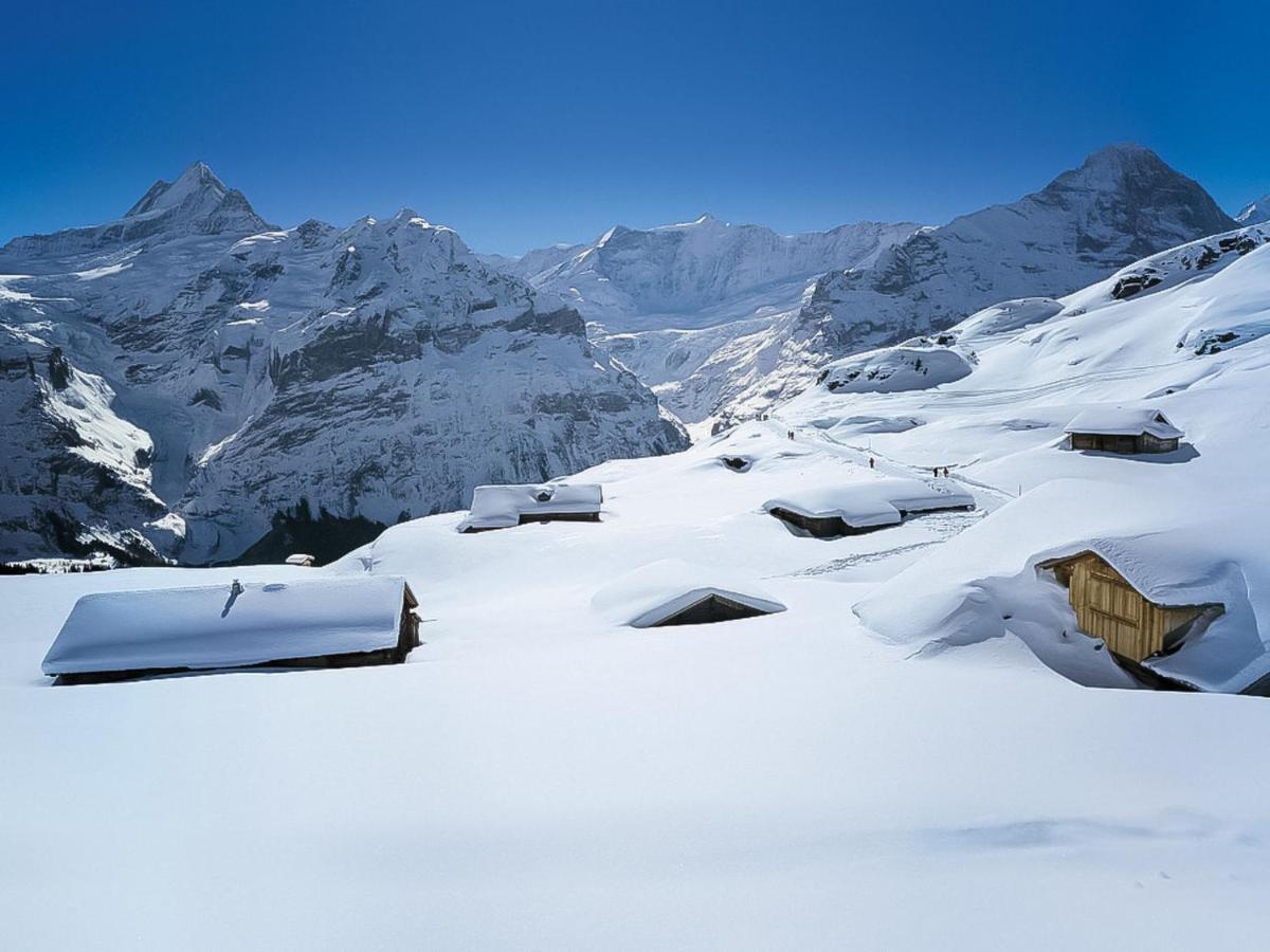 Apartment Chalet Casa Almis 5 By Interhome Grindelwald Bagian luar foto